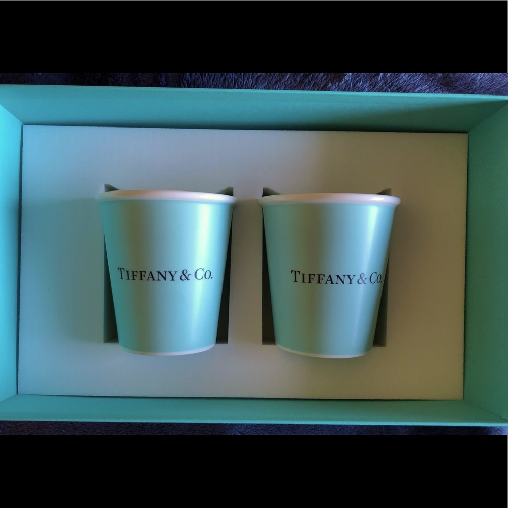 Tiffany and Co. Bone China Paper Cups